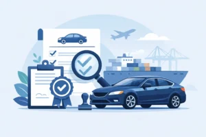 Certificate of Conformity for Imported Car