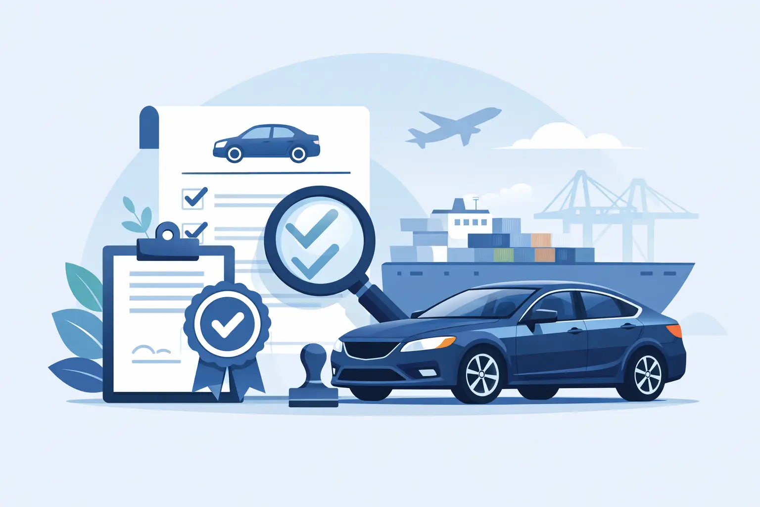 Certificate of Conformity for Imported Car
