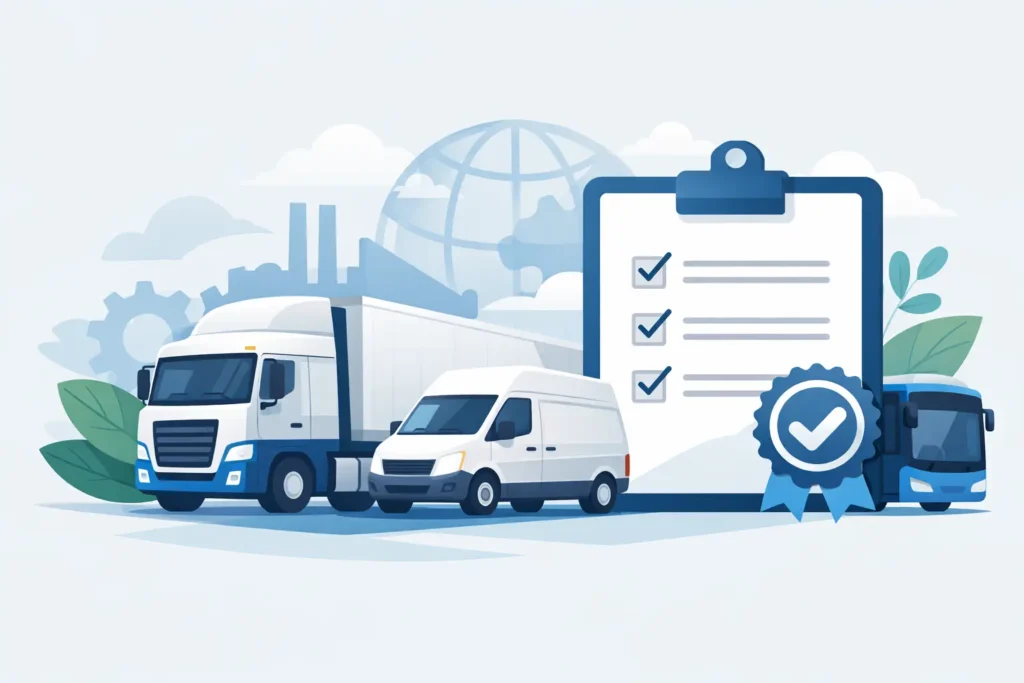 Commercial Vehicle Certificate of Conformity