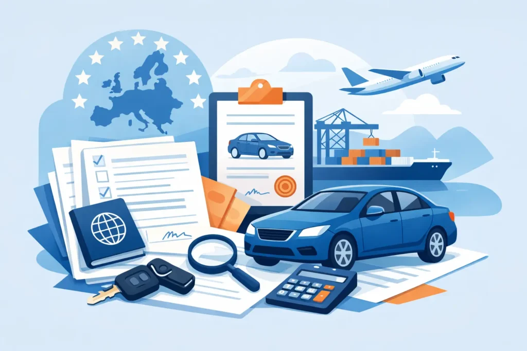 Guide to Car Import Paperwork in Europe