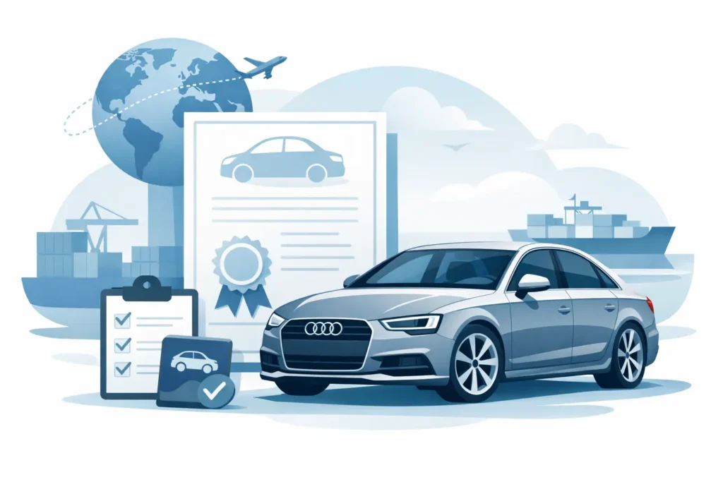 How to Obtain an Audi Import Certificate