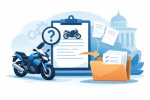How to Replace Missing Motorcycle COC Documents