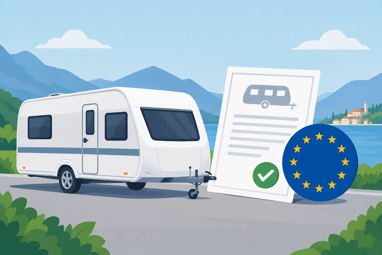 Can Caravans Use EU COC for Registration?